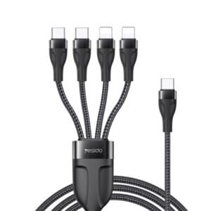 Yesido Data Cable CA110 Usb C to Dual Usb C + Dual Lightning