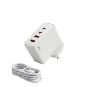 DigitPlus Wall Charger DP-PD042 Gan 4 Port Fast Charge 65w