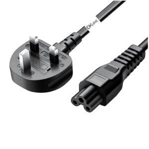 Laptop Power Cable with Fuse 3 Pin