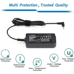 Samsung Laptop Charger Adapter 12V 3.3A