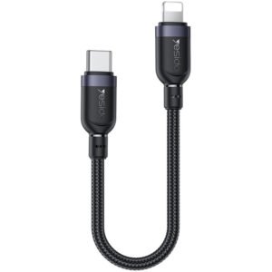 Yesido Data Cable CA187 Brided Usb C to Lightning 60w 30cm
