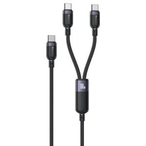 Yesido Data Cable CA92 Usb C to Dual Usb C 100w