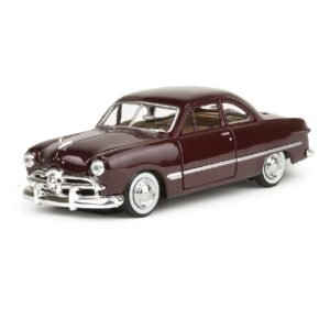 Cleo-TY Metal Car For Coupe Burgundy 73213
