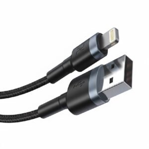 Telux Data Cable CBFXAL-01 Flexix Brided Usb A to Lightning 1mtr