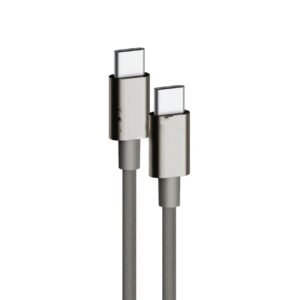 Telux Data Cable CBSXCC60-01 Swiftx Brided Usb C to Usb C 60w 1mtr