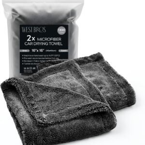 Cleo-EL Microfiber Car Drying Cloths Double 60X90 1200G