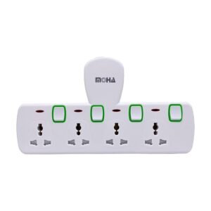 Moha 4 Way Universal Socket QC6104AT