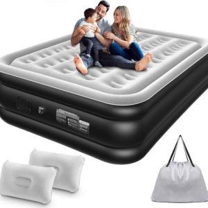Cleo-EL Air Mattress In-built Pump NFRY4446 Double Size with Pillow