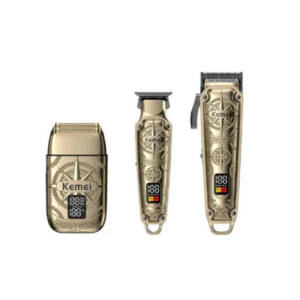 Kemei Professional 3 in 1 Hair Clippers Trimmer Men Shaver Set KM-8558