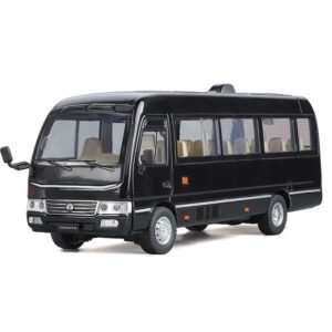 Cleo-TY Metal Car Toyota Coaster Bus Size 1.24