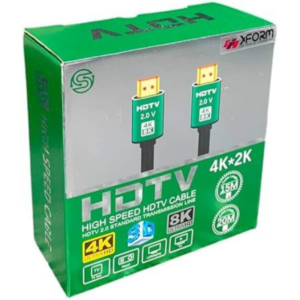 Xform Hdmi Cable Hdtv 2k-4k 15 Meter Cable V. 2.0
