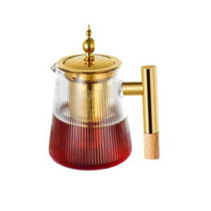 Dlc Glass Tea Pot With Filter 950ML 36299