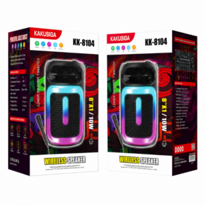 Kakusiga Wireless Speaker With Mic KK-8104