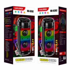 Kakusiga Wireless Speaker With Mic KK-6202