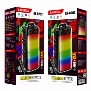 Kakusiga Wireless speaker With Mic KK-8202
