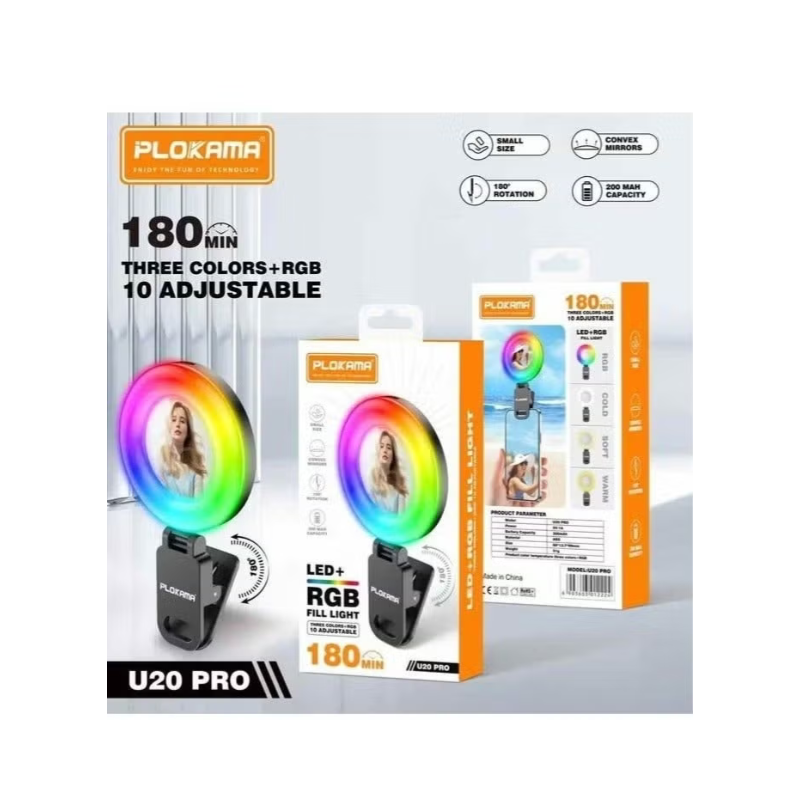 Cleo-EL Plokama RGB LED Fill Light U20 Pro