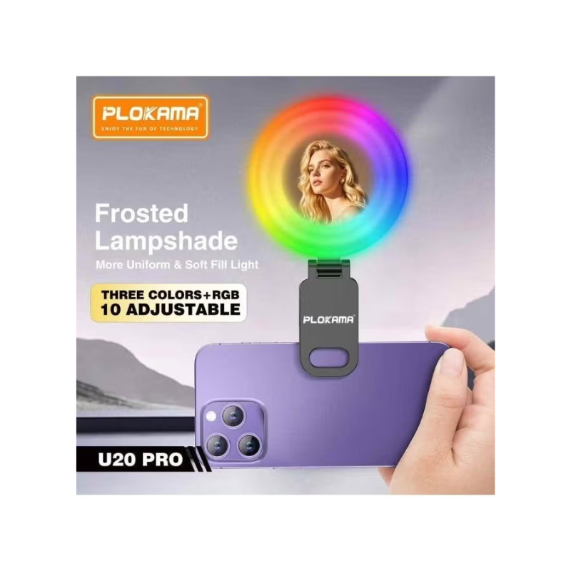 Cleo-EL Plokama RGB LED Fill Light U20 Pro - الصورة 3