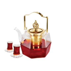 Dlc Glass Tea Pot With Filter 1.5L 36305