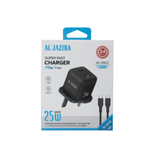 Cleo-MA AC 09CC Pd 25w Super Fast Charger With C To C Cable