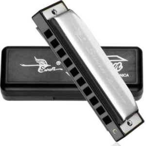 Cleo-MS Harmonica With Storage Case