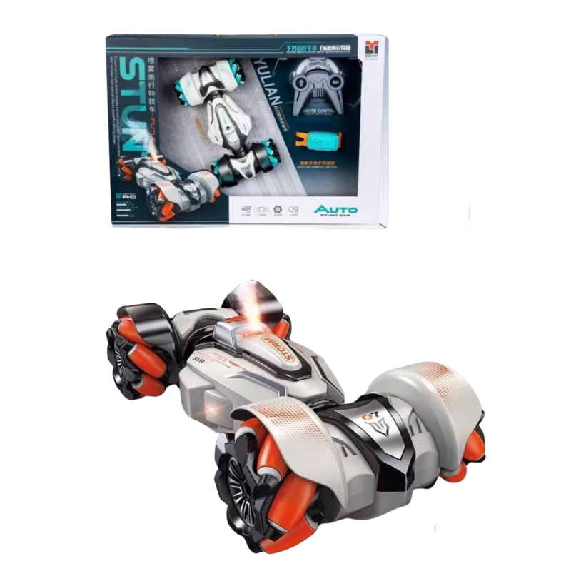 Cleo-TY Remote Control Double Sided Stunt Car 996-164