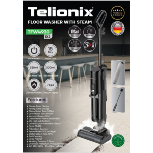 Telionix Floor Washer With Steam TFW4930