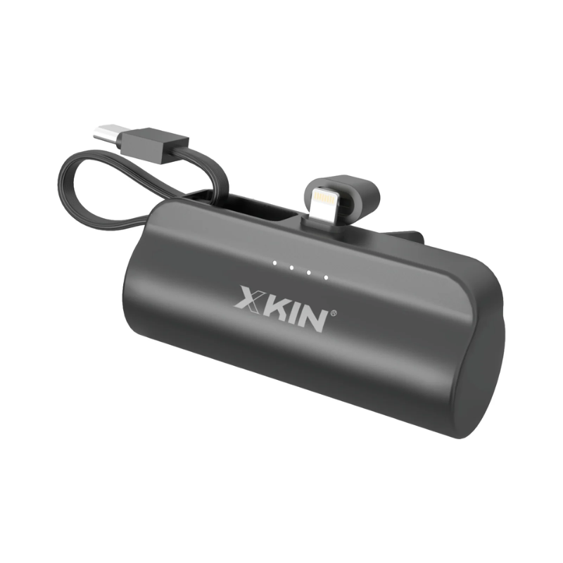 Xkin Xk-pb423 Super Mini 5000mAh Power Bank with Built-in Cable