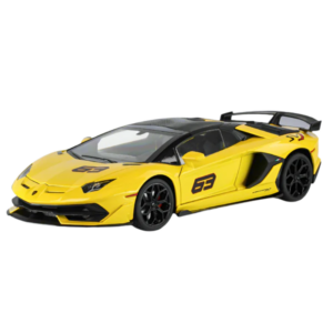 Cleo-TY Metal Car Lamborghini Aventador SVJ 63 Size 1.18