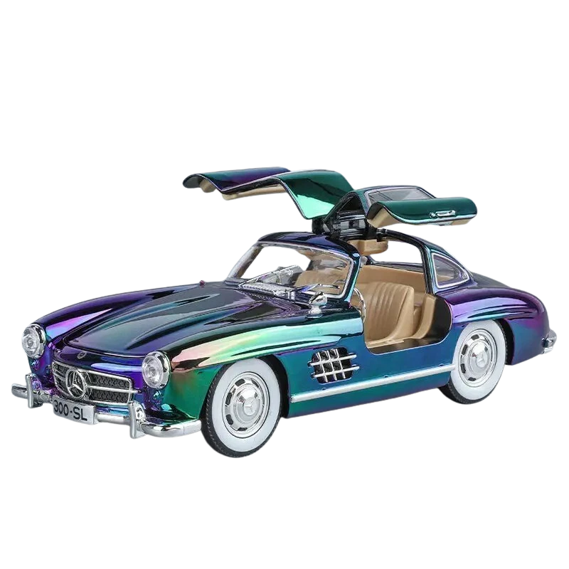 Cleo-TY Metal Car Mercedes Benz 300SL 1901-382 Size 1.24 - Image 3