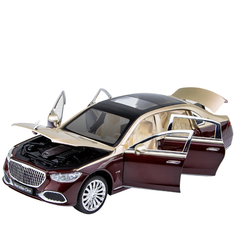 Cleo-TY Metal Car Mercedes Maybach S680 Size 1.24 - Image 2