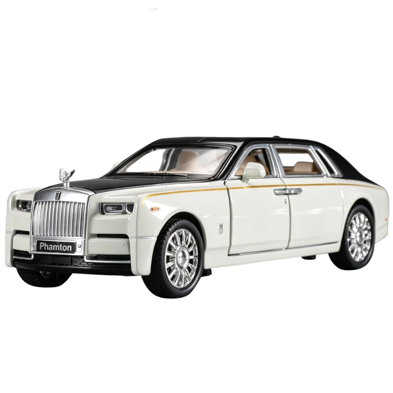 Cleo-TY Metal Car Rolls Royce Phantom 1901-12 Size 1.24 - الصورة 3
