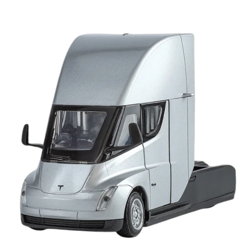 Cleo-TY Metal Car Tesla Semi Truck Head Size 1.24