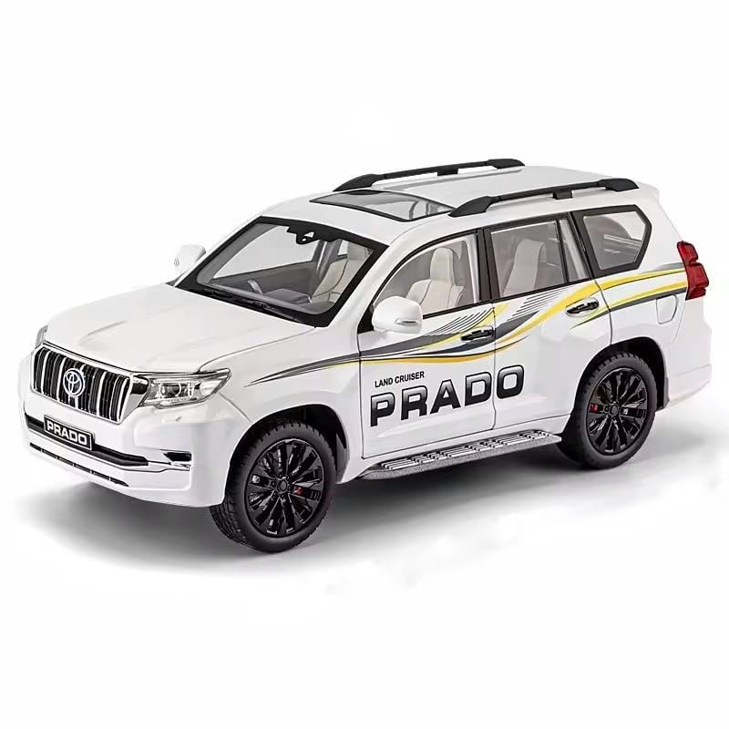 Cleo-TY Metal Car Toyota Land Cruiser Prado Size 1.18
