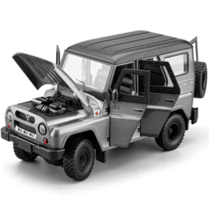 Cleo-TY Metal Car UAZ Hunter Arugged Russian Size 1.18