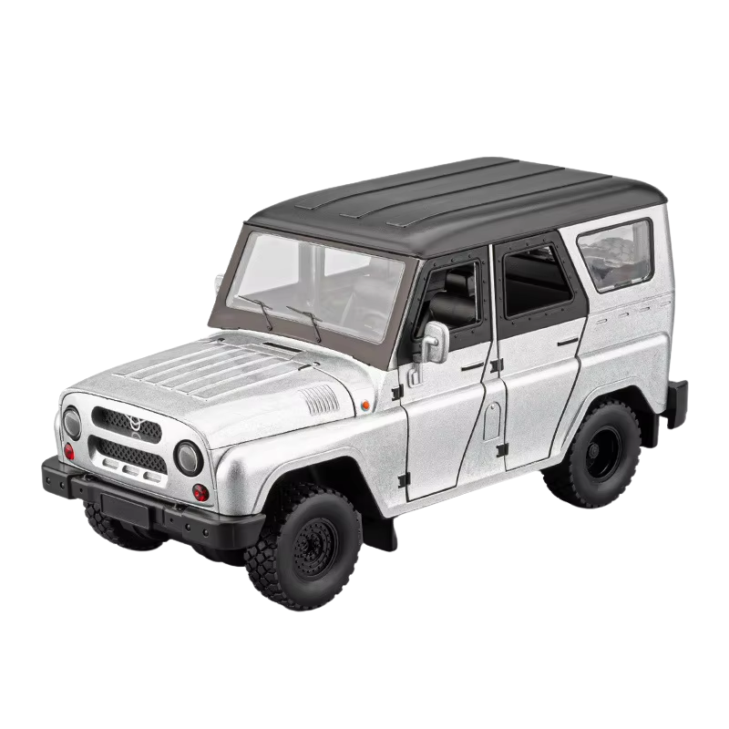 Cleo-TY Metal Car UAZ Hunter Arugged Russian Size 1.18 - Image 3