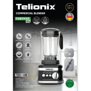 Telionix Commercial Blender 1500W TSB1925