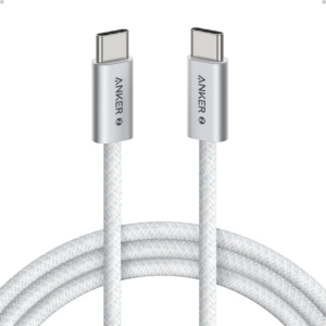 Anker Data Cable A8060 Zolo Usb C To Usb C Brieded 240w 3.3ft