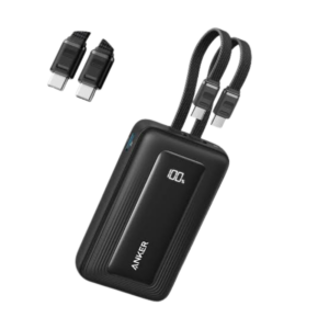 Anker PowerBank A110Lh12 Zolo 10000mah Dual in-Built Usb-C Cables 35w