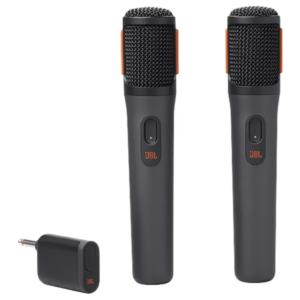 ميكروفون مزدوج لاسلكي قابل لإعادة الشحن من JBL