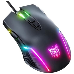 Onikuma CW905 With RGB Light 5 Speeds DPI Precision For Esport Gamer