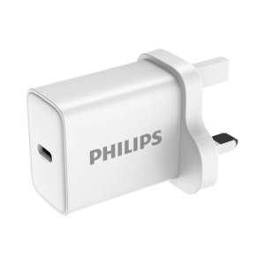 شاحن حائط فيليبس DLP2629cw بقوة 20 واط ومحول USB-C