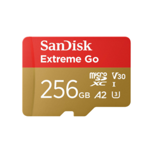 Sandisk Extreme Go 256gb Micro Sd Memory Card -240mb/s