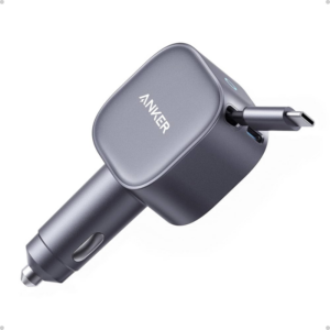 Anker Car Charger A2738HA2 2in1 in-built Usb C Cable 75w
