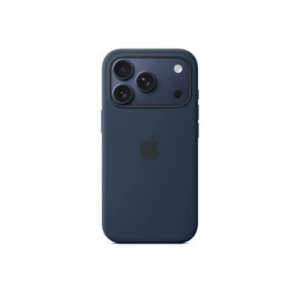 جراب سيليكون من Apple لهاتف iPhone 18 Pro Max مع تقنية MagSafe - لون أزرق كحلي