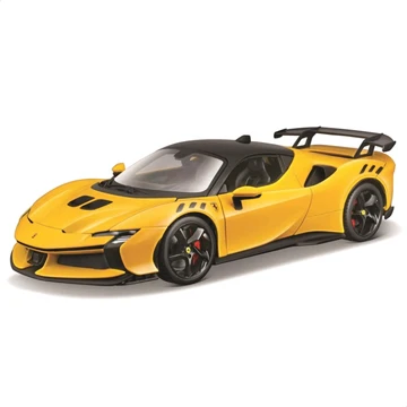 سيارة فيراري SF90 XX Stradale من المعدن بمقياس 1:24 من BBurago (رقم الموديل 18-26032)