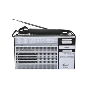 راديو محمول Cleo-EL بنطاقات AM/FM/SW (طراز FP-1823BTC)