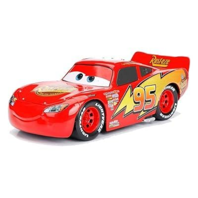 Cleo-TY Metal Car Lightning McQueen Size 1.28