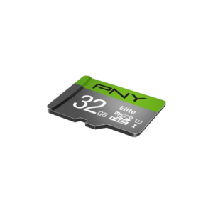 بطاقة ذاكرة صغيرة (Micro SD) من PNY بسعة 32 جيجابايت، طراز Elite، بسرعة 100 ميجابايت/ثانية