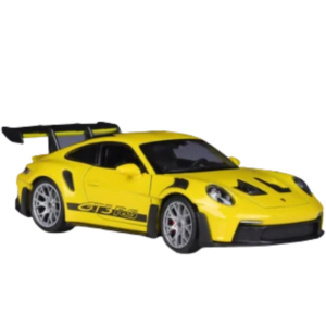 سيارة معدنية من "ويلي" (Welly) طراز "بورشه 911 جي تي 3 آر إس" (Porsche 911 GT3 RS)، بمقياس 1:24، رقم الموديل WL-24122W